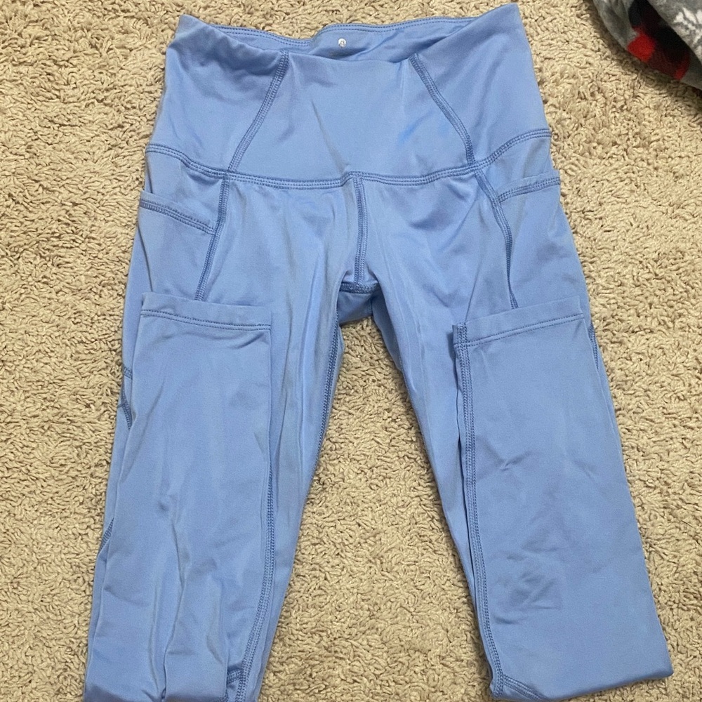 Apana Light Blue Leggings